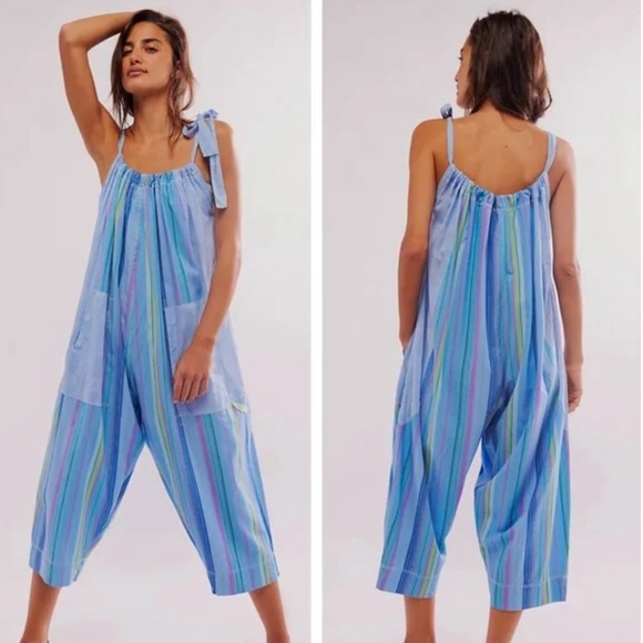 Free People Pants - Free People Intimately Dream Jumpsuit Harem Pant Oversize SZ XS Like New!